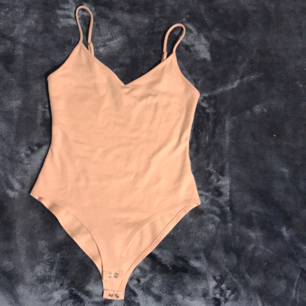 Forever21 pink tank bodysuit